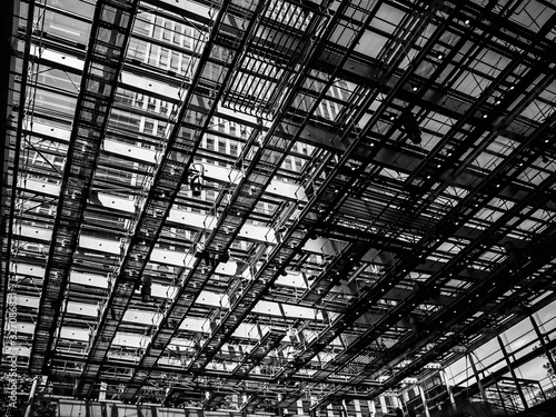 Wallpaper Mural 大空間の鉄骨天井 Torontodigital.ca