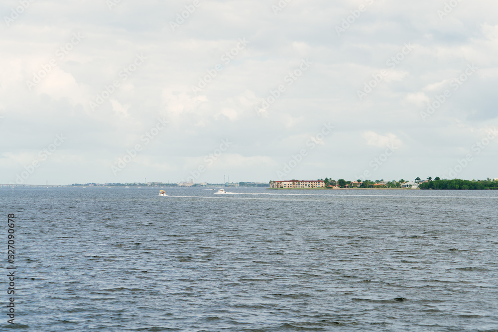 the peace river at Punta Gorda and Port Charlotte	