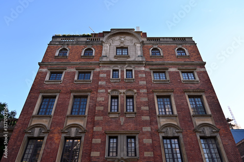 Old street buildings in Shanghai, China