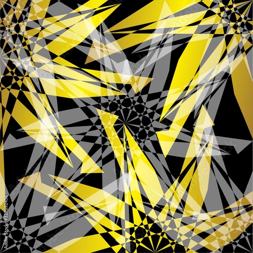 Wallpaper Mural Colorful of Yellow Abstract Background With Arrows, Illustrator Pattern Wallpaper Torontodigital.ca