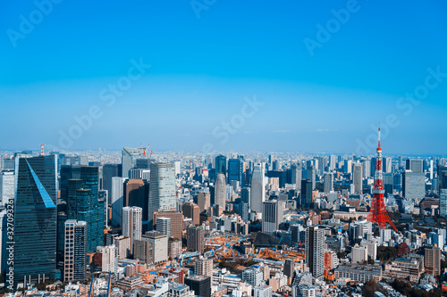 Cityscape of Tokyo Japan 東京都市風景