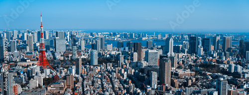 Cityscape of Tokyo Japan 東京都市風景