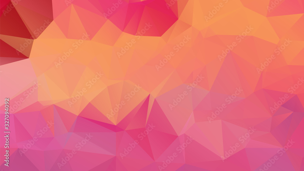 Obraz premium Abstract Color Polygon Background Design, Abstract Geometric Origami Style With Gradient