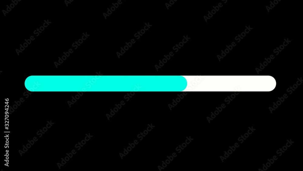 Progress bar motion graphic video Progress bar motion graphic video