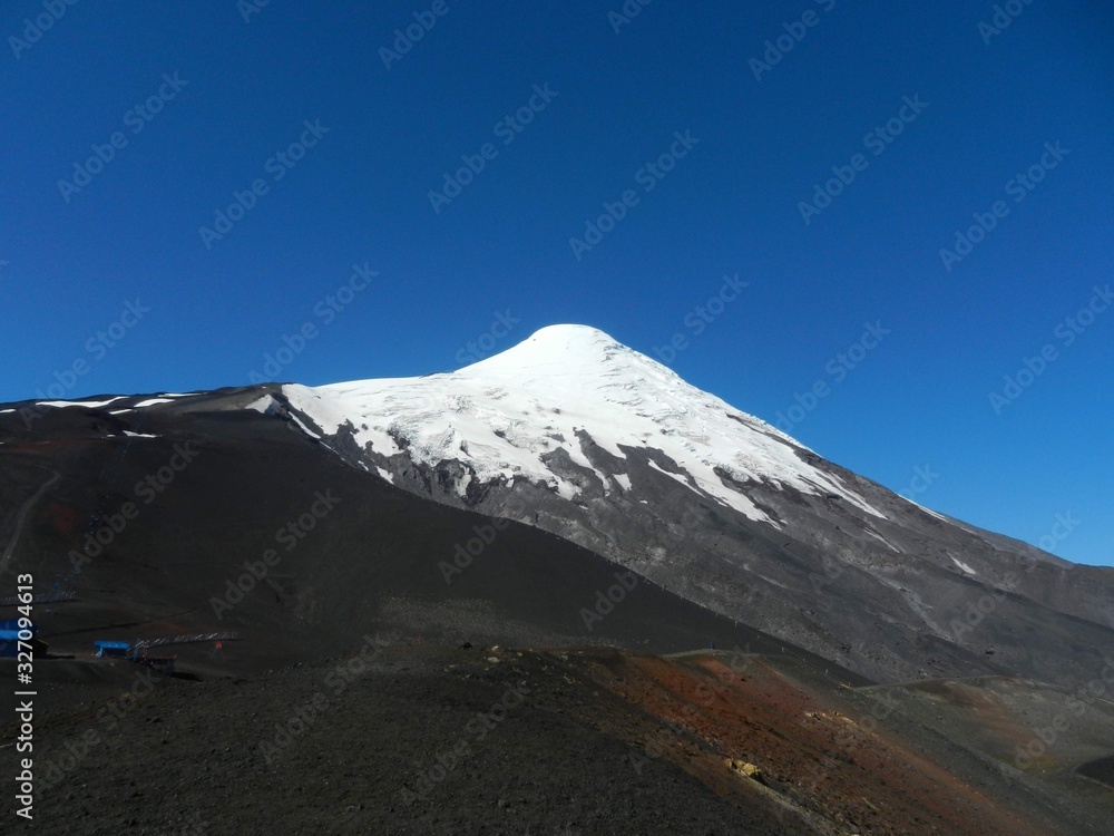 Fototapeta premium trip to Puerto Montt, to photograph the Osorno volcano