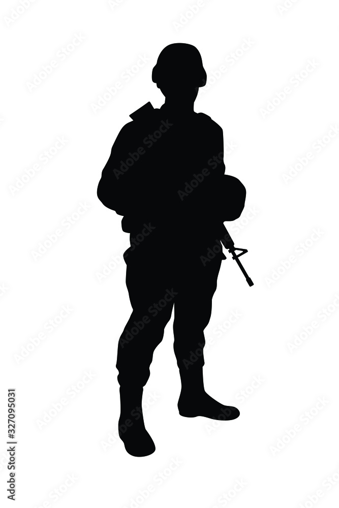 Soldier silhouette vector, Parachuting airborn Soldier silhouette vector, Parachuting airborn