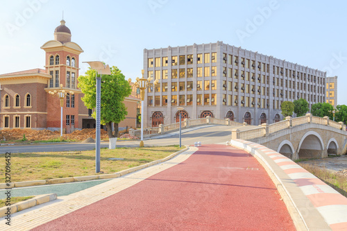 office building at jinjialin,mianyang,sichuan,china.