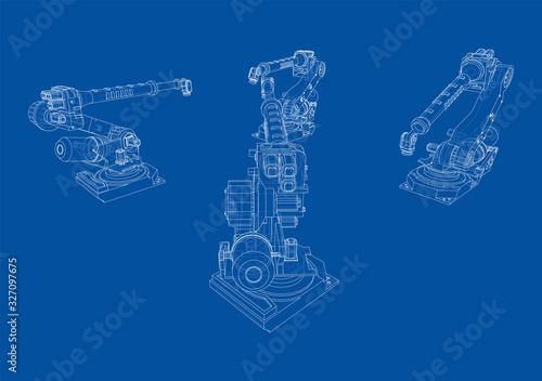 A industral robots manipulators