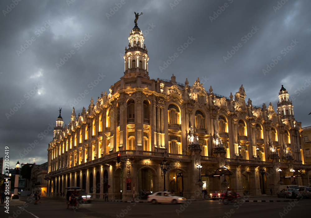 The Gran Teatro de La Habana Alicia Alonso in Havana in Cuba