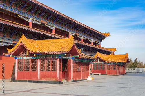 ancient chinese temple at Urumchi china