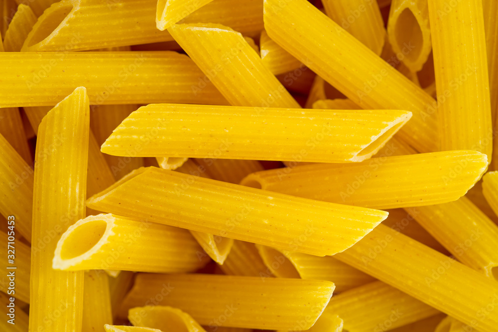Close-up shot of natural products pasta. Background for a healthy diet.