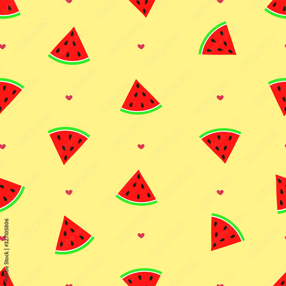seamless pattern cute little fruits with pastel color seamless pattern cute little fruits with pastel color
