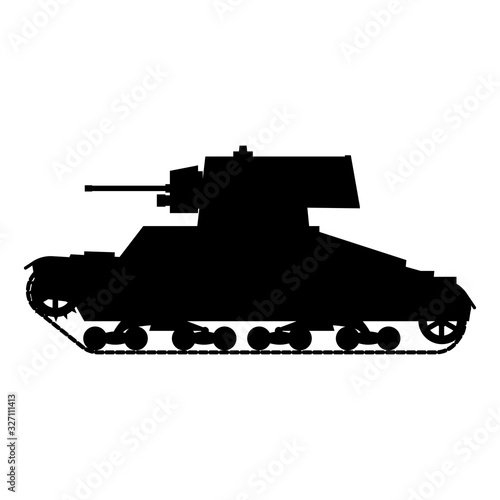 Tank Infantry Vickers Mk.E World War 2 Britain tank