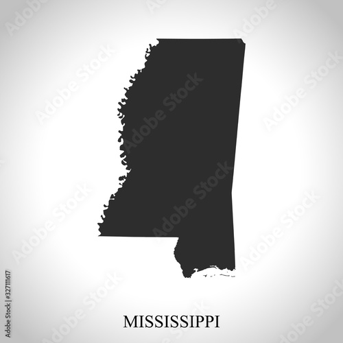 map of Mississippi