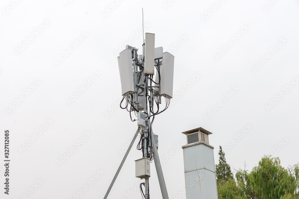 advanced 5G communication facility outdoor