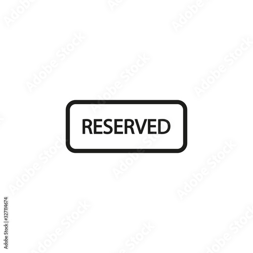 reserved