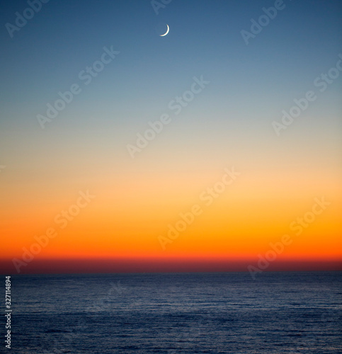 sunset on the sea © AlenKadr