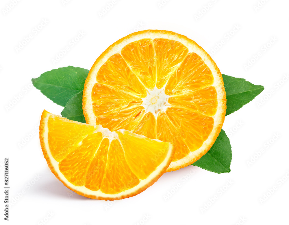 Fototapeta premium Orange fruit isolated