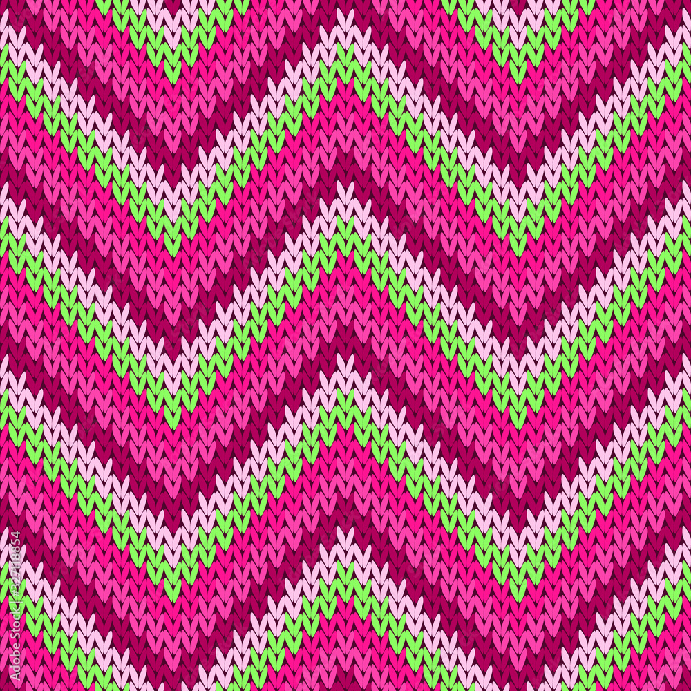 Clothing zigzag chevron stripes knitting texture 