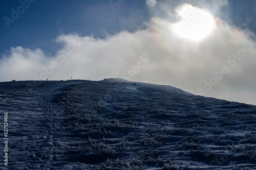 Fototapeta Naklejka Na Ścianę i Meble -  panorama z połoniny Wetlińskiej Bieszczady