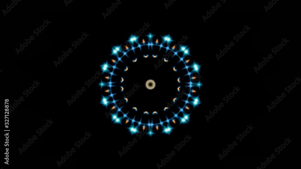 Futuristic video animation with particle stripe object . slow motion, loop 4K Futuristic video animation with particle stripe object . slow motion, loop 4K