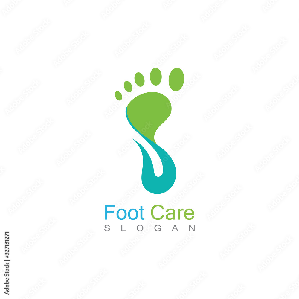 Foot Care Logo Template Design Vector, Emblem, Concept Design, Creative Symbol, Icon Foot Care Logo Template Design Vector, Emblem, Concept Design, Creative Symbol, Icon