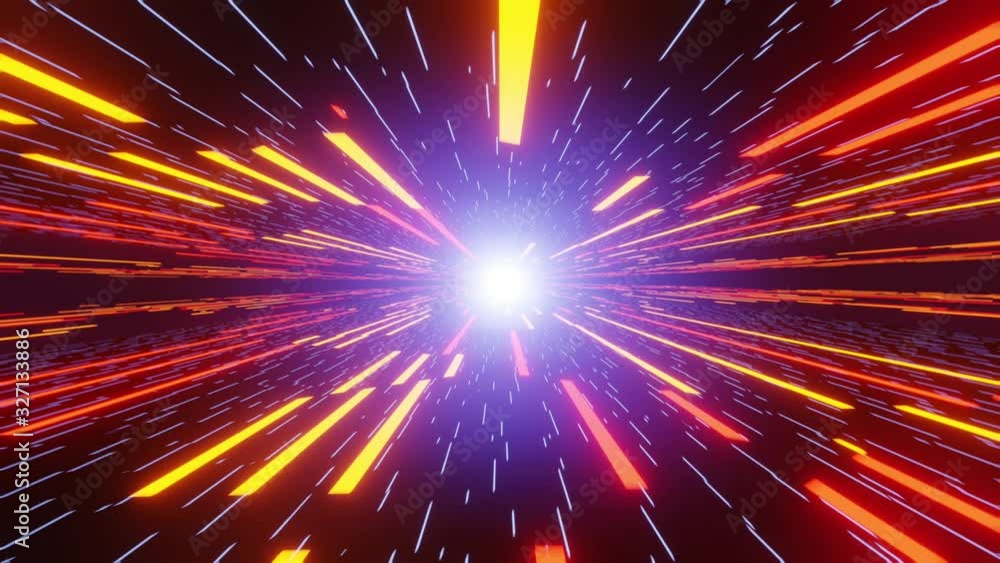 Traveling in space at super speeds, the effect of motion blur. Futuristic abstract background. Visualization 3D Rendering. Traveling in space at super speeds, the effect of motion blur. Futuristic abstract background. Visualization 3D Rendering.