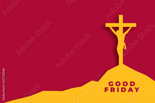 jesus christ crucifixion good friday concept background