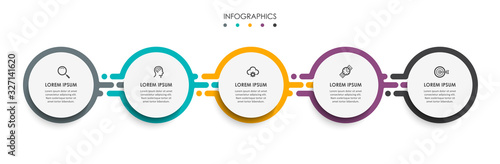 Vector infographic template