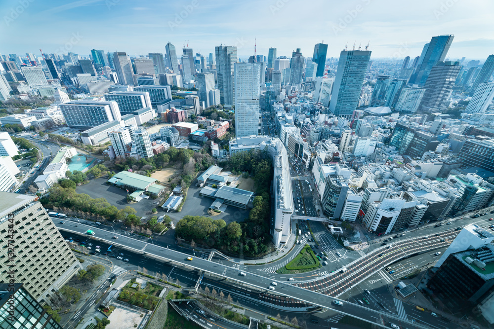 Fototapeta premium 東京風景