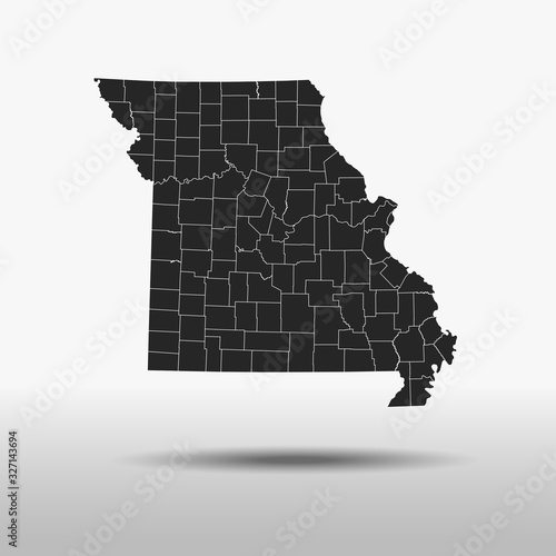 map of Missouri