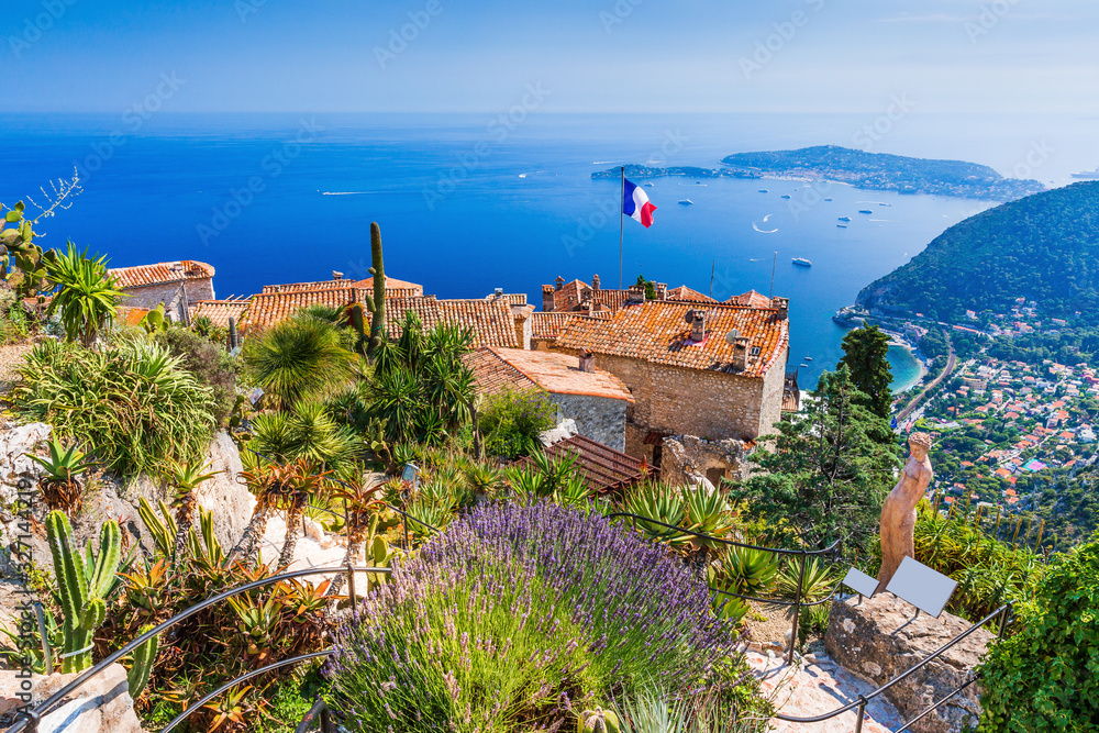French Riviera. The Medieval Village of Eze.