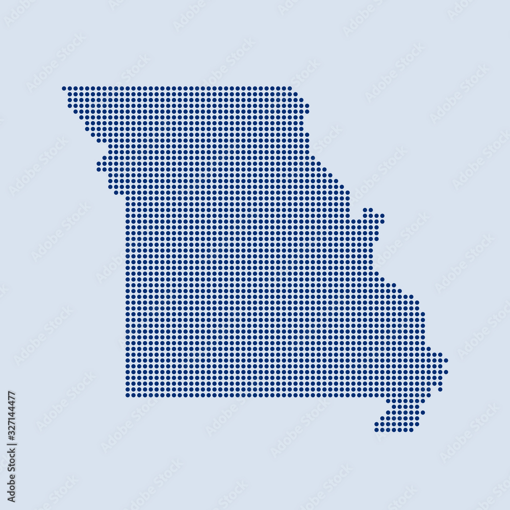 map of Missouri