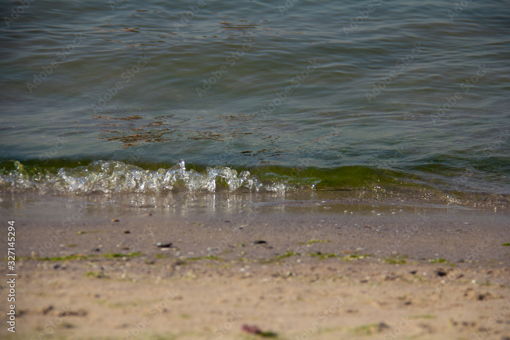 beautiful sea shore, waves, sand, background beautiful sea shore, waves, sand, background
