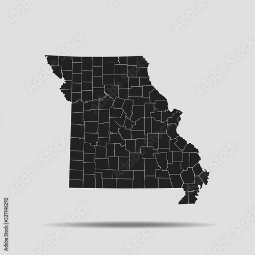 map of Missouri