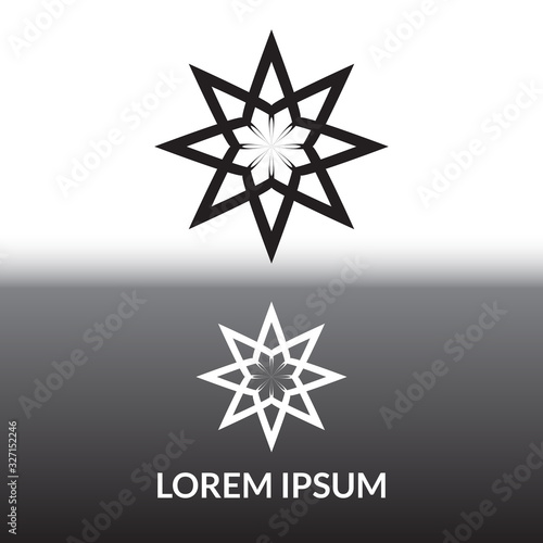 star logo vector template
