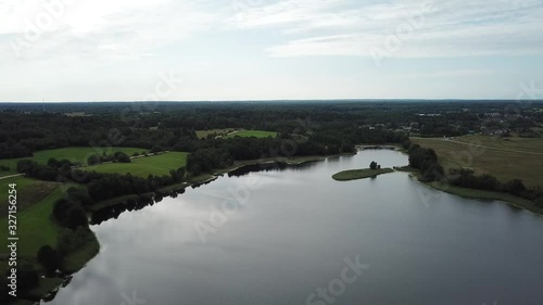 Beautiful landscape of Lake Berezovsky photo