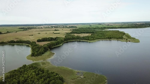 Beautiful landscape of Lake Berezovsky photo