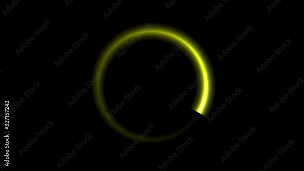4k Loading Circle loop 60 fps on Black background 4k Loading Circle loop 60 fps on Black background
