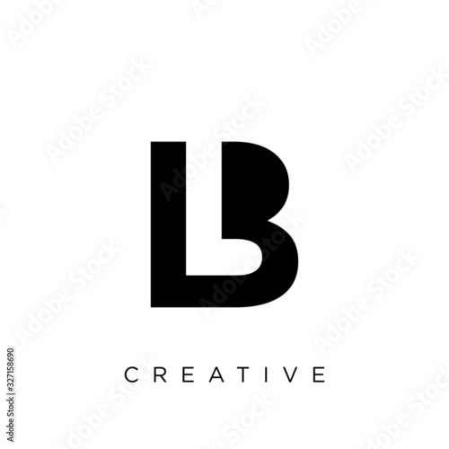 lb logo design vector icon