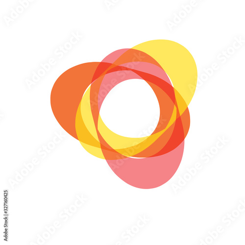abstract triangle logo