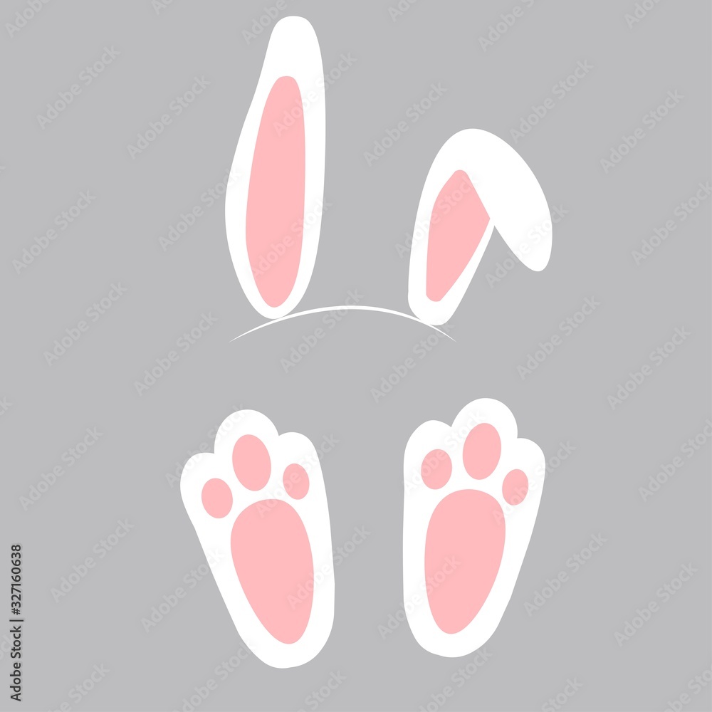 cute easter bunny rabbit egg illustration cute easter bunny rabbit egg illustration