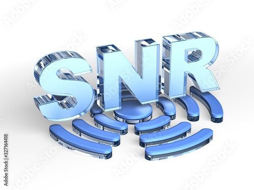 SNR acronym (Signal-to-noise ratio)