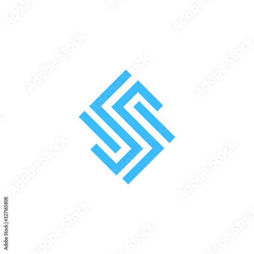 S Letter Logo Template symbols icons