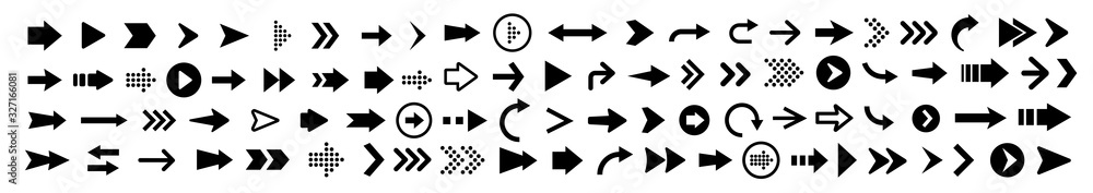 © Anatolii - Vector illustration of arrow icons set © Anatolii - Vector illustration of arrow icons set
