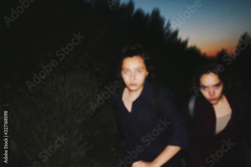 Running scared at night
