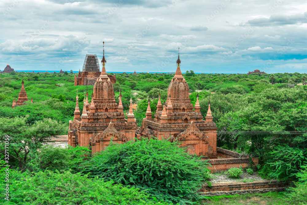 pagoda in bagan myanmar