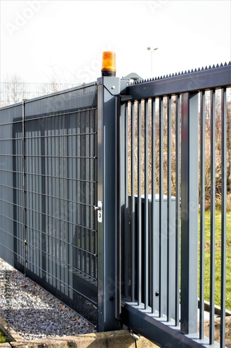 row of gates