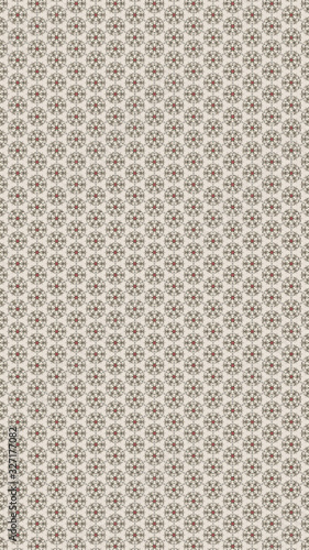 Wallpaper Mural Seamless Pattern (Triangle shapes, Flower, White Star Light, Green, Textile, Wooden, Turkish Tiles) Torontodigital.ca