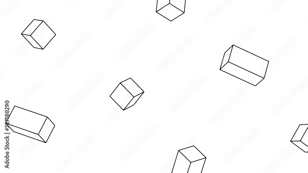 Abstract background design, modern pattern with cubes, vector illustration Abstract background design, modern pattern with cubes, vector illustration